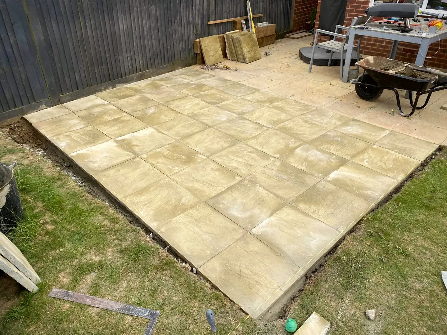 Garden patio